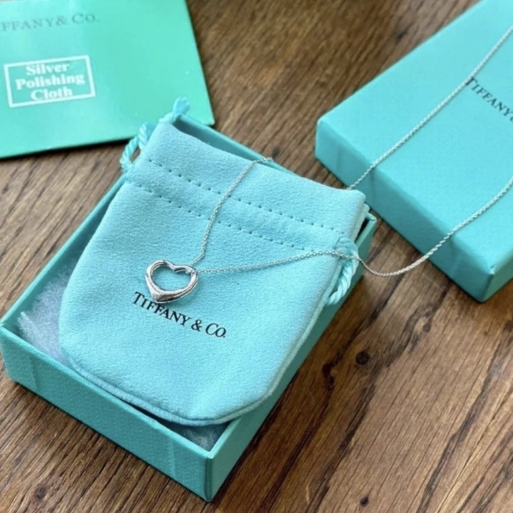 Tiffany & Co. Silver Heart Necklace